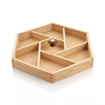 Empty Fine Wood Gift Box 7 Portion