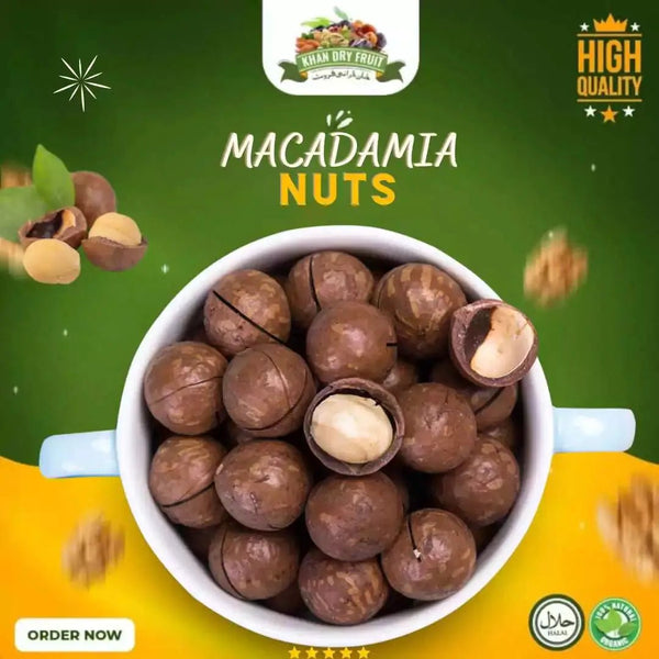 Roasted Macadamia Nuts ( 250gm Pack)  Chabi Wala Akhrot