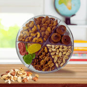 Dry Fruit Gift Box - 6 Portions (Almonds, Pistachios, Walnuts, Cashews, Kishmish Figs