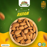 American Badam  250gm Pack Almonds American Premium Quality , khandryfruit