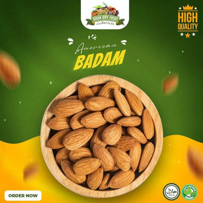 Buy 1kg Pack of Premium american Almonds (Badam Giri) Nuts