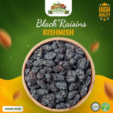 Black Raisins / Kismis Seedless,Kishmish Meva 250gm Pack, Black Raisins (Black Kishmish) Seedless/Seeds khandryfruit online dried fruit stores