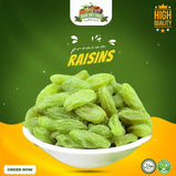Desi Kishmish 250gm Pack  ,Desi Russian, Kishmish, Green Russian Desi Meva, A Quality khandryfruit