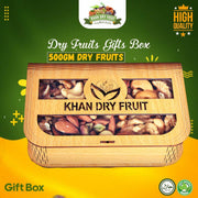 Dry Fruit Gift Basket 500g | Wooden Gift Box Pakistan
