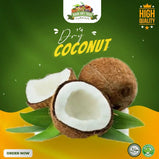 Dry Coconut, Kopra palm, [ 1kg Pack ] khandryfruit