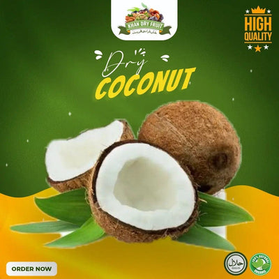 Dried Coconut Premium Quality 1kg Pack nariyal - Dry Fruits Karachi