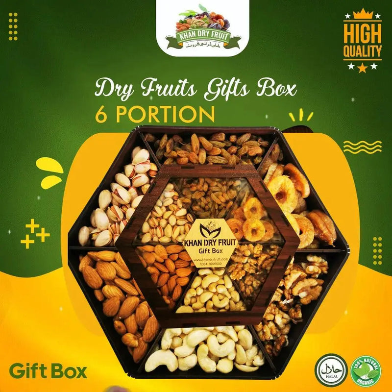1kg Dried Fruit Gift Box Basket - Perfect for Delightful Gifting with