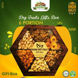 Dry Fruits,Gift,Basket Gifts Box 1kg Dried Fruit Gift Box, Dry Fruit Basket boxes, 6 Portion, Wooden Quality, Gifts Boxes, Gift basket khandryfruit