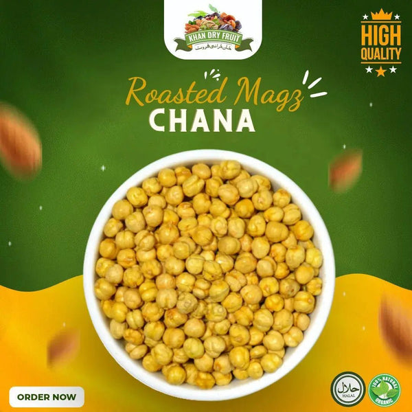 Dry Roasted Chana 1kg Pack, Roasted Chana without Sell