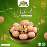 Gilgit Kaghzi Akhrot 1KG Pack, walnuts Soft shell khandryfruit