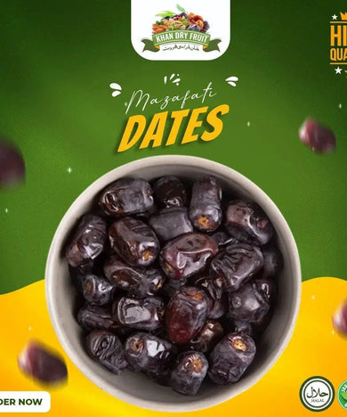 Fresh Iranian Mazafati Dates  Khajoor( 500gm Box )