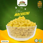Macaroni pasta with dry fruits