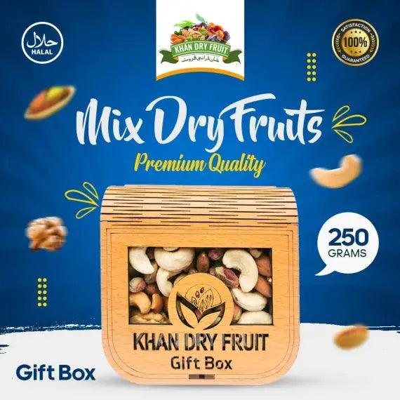 Mix Dried, Fruits ,[ 250gm Packs] Gift Box, Baskett,Wooden khandryfruit