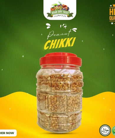 Buy 60 Pieces of Delicious Peanut Chikki in a Jar