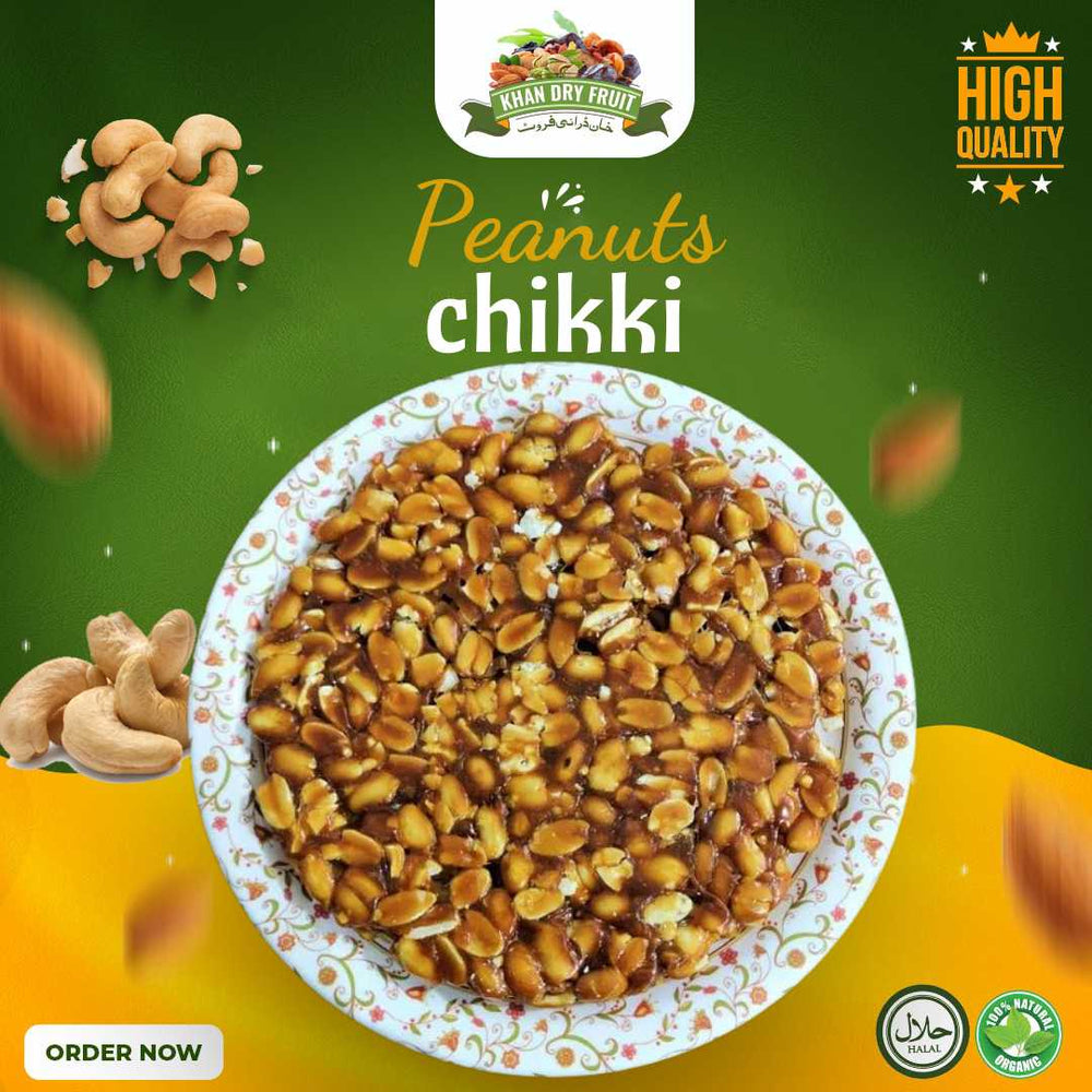 Peanut chikki, Ground Nut Chikki 1kg Pack khandryfruit