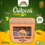 Pine NuTs , Chilgoza [ 250gm Gift Pack ] Dry Fruits Gift Pack, Woood, khandryfruit