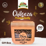 Pine NuTs , Chilgoza [ 250gm Gift Pack ] Dry Fruits Gift Pack, Woood, khandryfruit