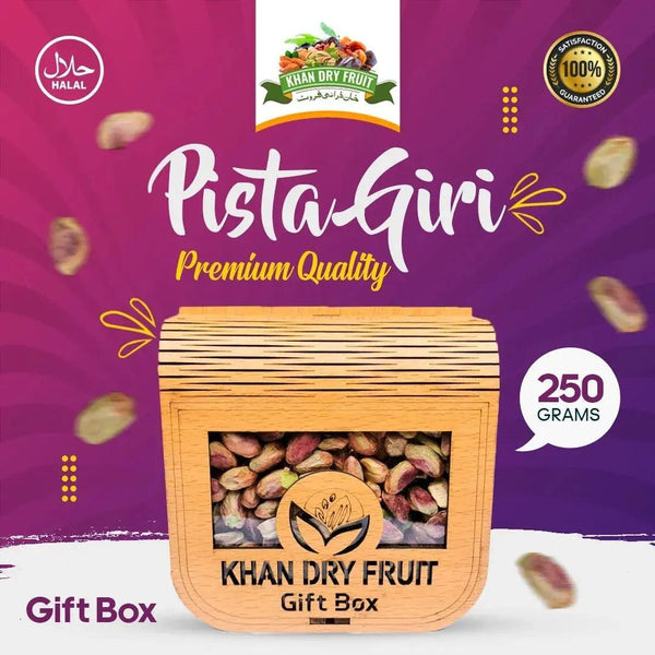Pistachio, Pista, Nuts Giri Magaz 250gm Pack Gift Box