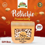 Pistachio,Pista,Salted [ 250gm Packs ] Gift Box Baskets, Woood, NUTS, khandryfruit