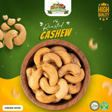 Roasted Cashews Nut,  1KG Pack Large size,240 No khandryfruit