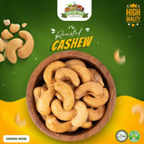 Roasted Cashews Nut,  1KG Pack Large size,240 No khandryfruit