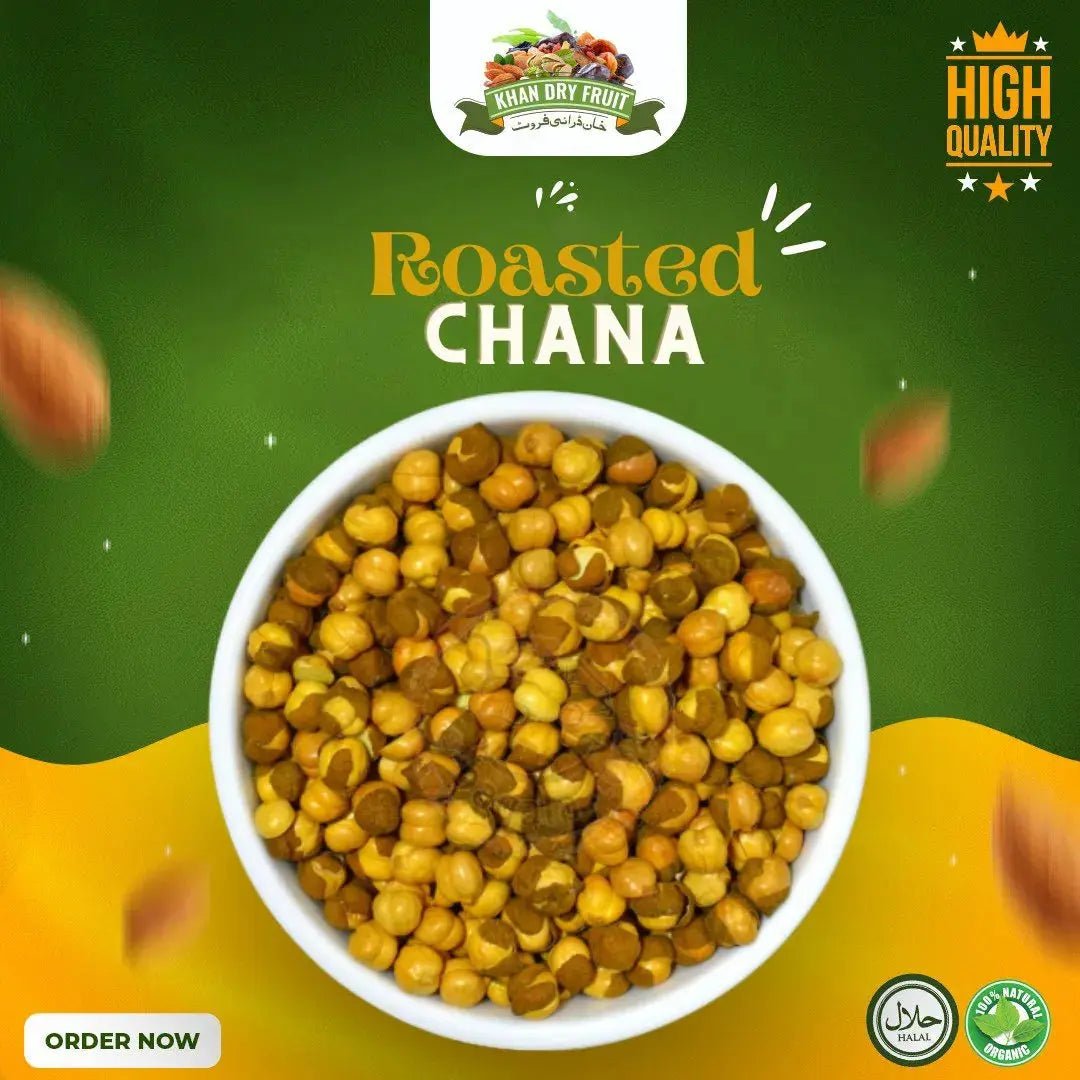 Crunchy and Nutritious Roasted-Chana 500gm Pack Chickpeas | Order Now!