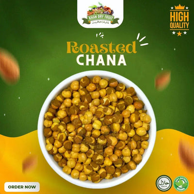 Roasted-chana 500gm Pack Chickpeas Kala Channa