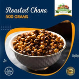 Roasted-Chana 500gm Pack Chickpeas Kala Channa khandryfruit