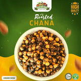 Roasted Chana Fresh Quality 1kg Pack, Chickpeas Kala Channa, 1:KG Packing, khandryfruit