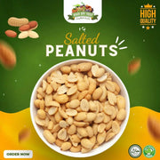 Salted Roasted Peanuts 500gm Pack - Half Kg Fresh and Delicious Snack